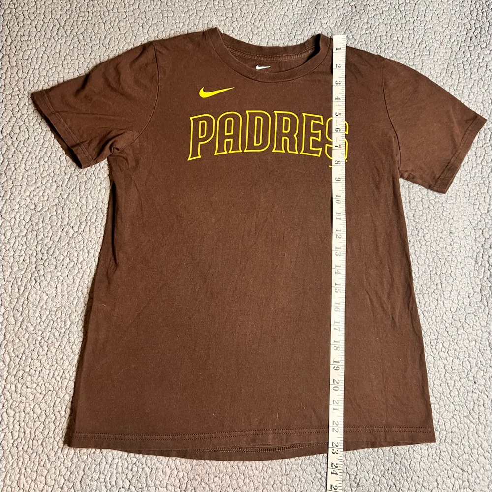 Nike San Diego Padres Brown And Yellow T Shirt Little Boys Size Large - Picture 3 of 7